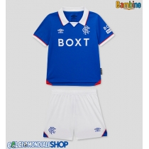 Maglie da calcio Rangers Prima Maglia Bambino 2025-26 Manica Corta (+ Pantaloni corti)